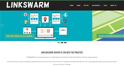 Desktop Screenshot of linkswarm.com
